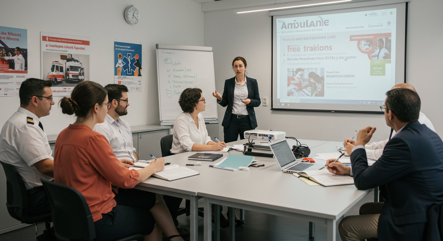 Formation ambulancier gratuite : Guide pour en bénéficier facilement