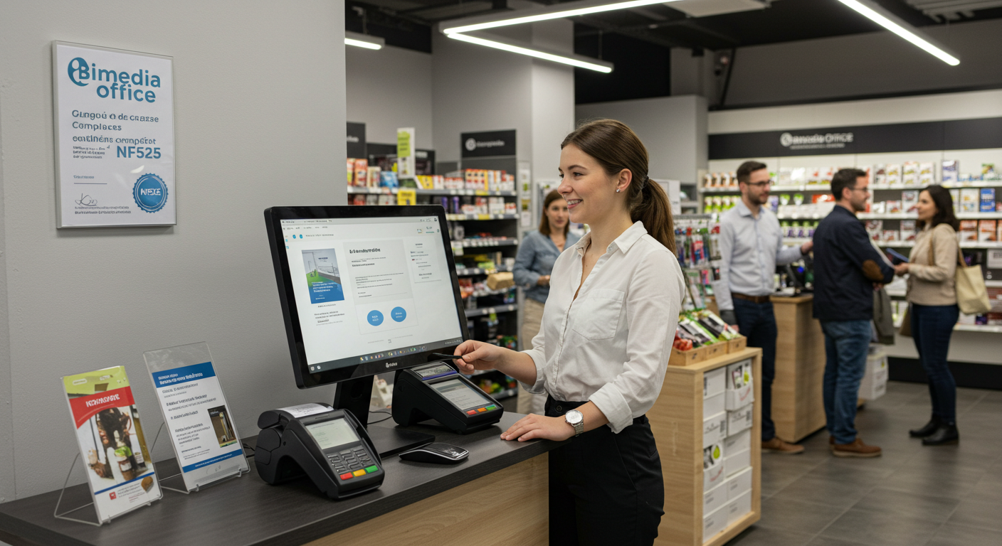 Bimedia Office logiciel de caisse certifié NF525 pour commerces