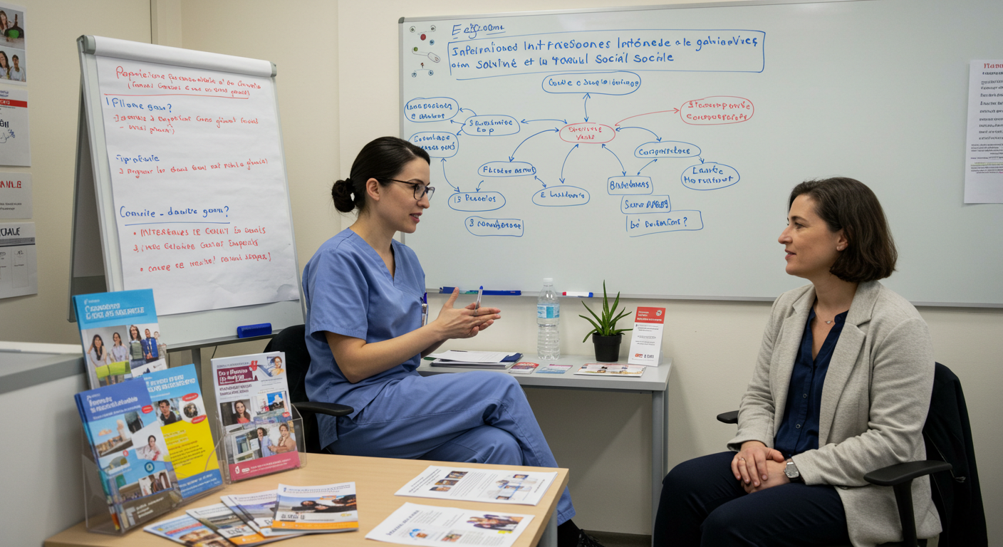 Professions intermédiaires de la santé et du travail social : guide complet